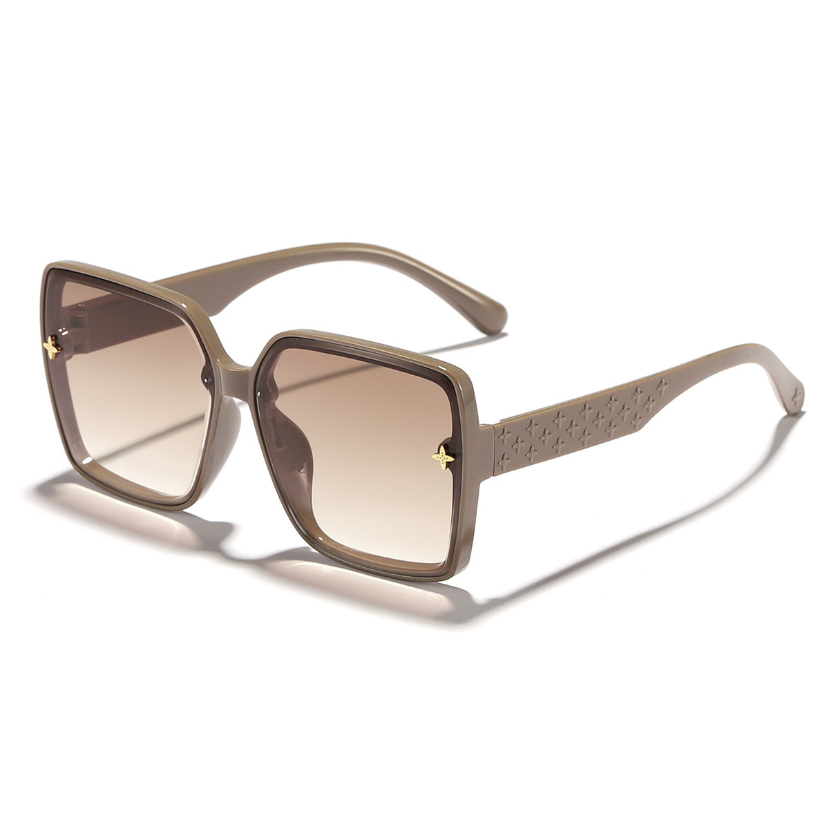 Damen oversized Sonnenbrille mit elegantem Rahmen und UV-Schutz Brehn