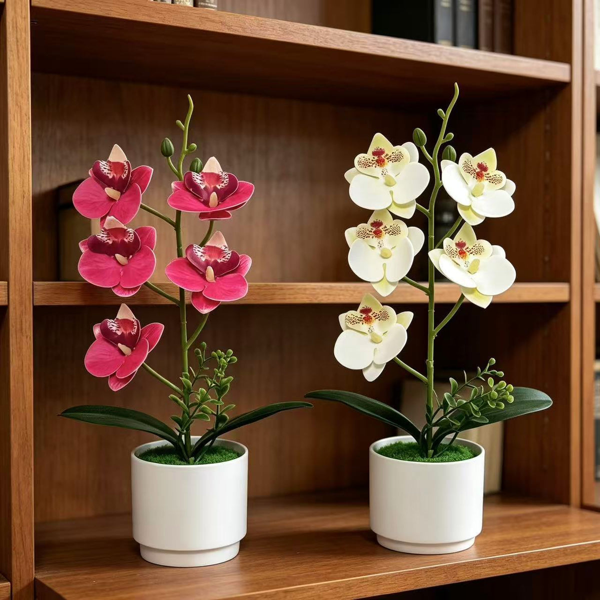 Künstliches Orchideen-Blumengesteck für Wohnkultur und Präsentation