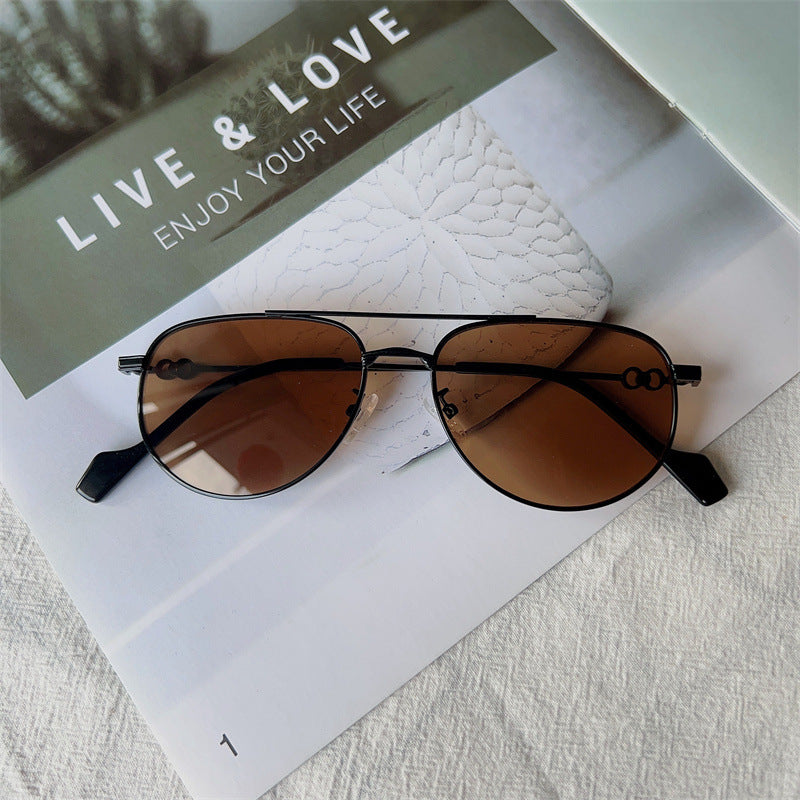 Vintage-inspirierte Pilotensonnenbrille Brehn