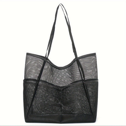 Stylische Netz-Strandtasche Brehn