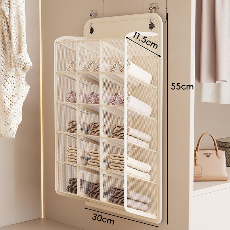 Hängender Mesh-Unterwäsche- und BH-Regal-Organizer