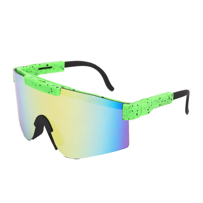 Damen Sportliche Statement-Sonnenbrille im modernen Design Brehn