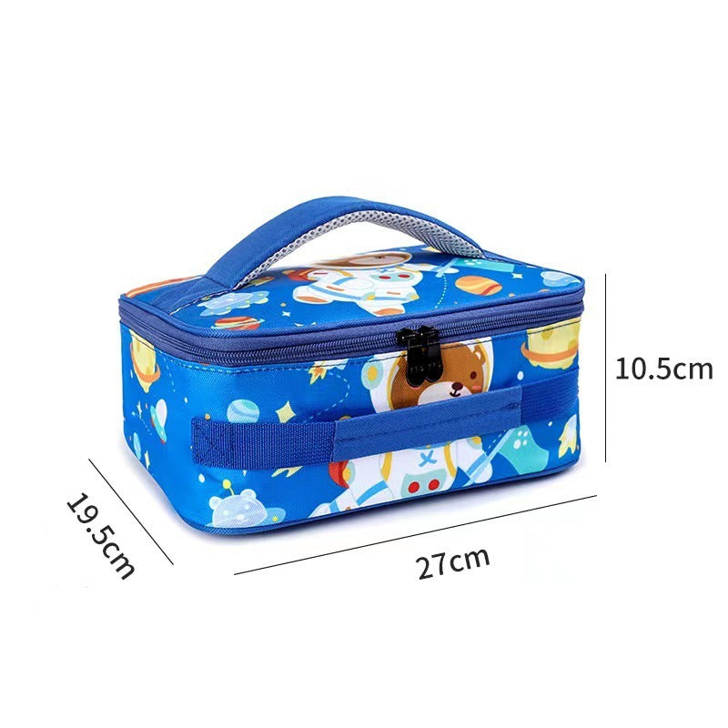 Cartoon-Themen-Isolierte Lunch-Tasche Brehn