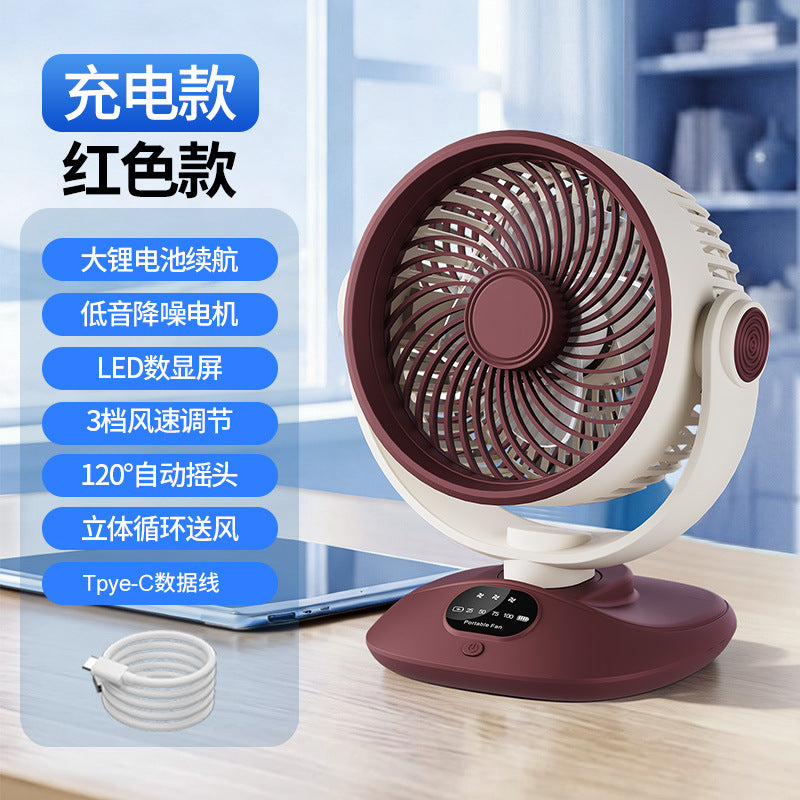 Damen tragbarer USB Tischventilator Brehn