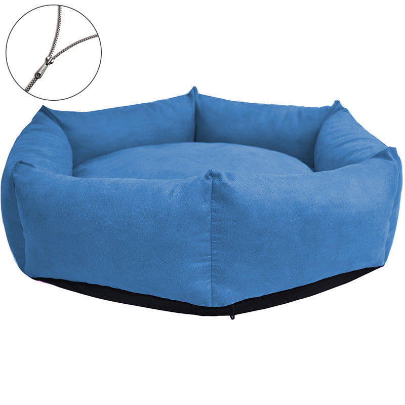 Plüsch Nest Hundebett