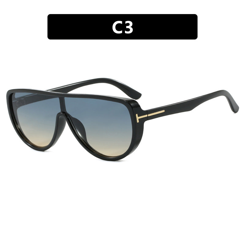 Damen elegante Oversized-Sonnenbrille mit markantem Design und UV-Schutz Brehn