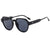 Damen Modische Sonnenbrille im modernen Oktagon-Design Brehn