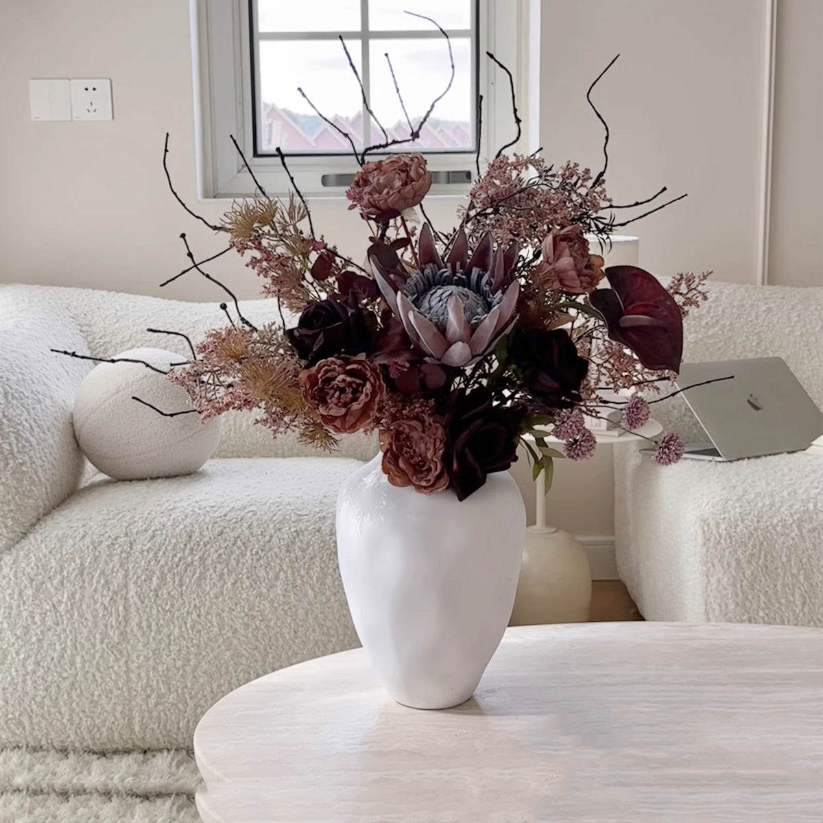 Exotische Blumenarrangement