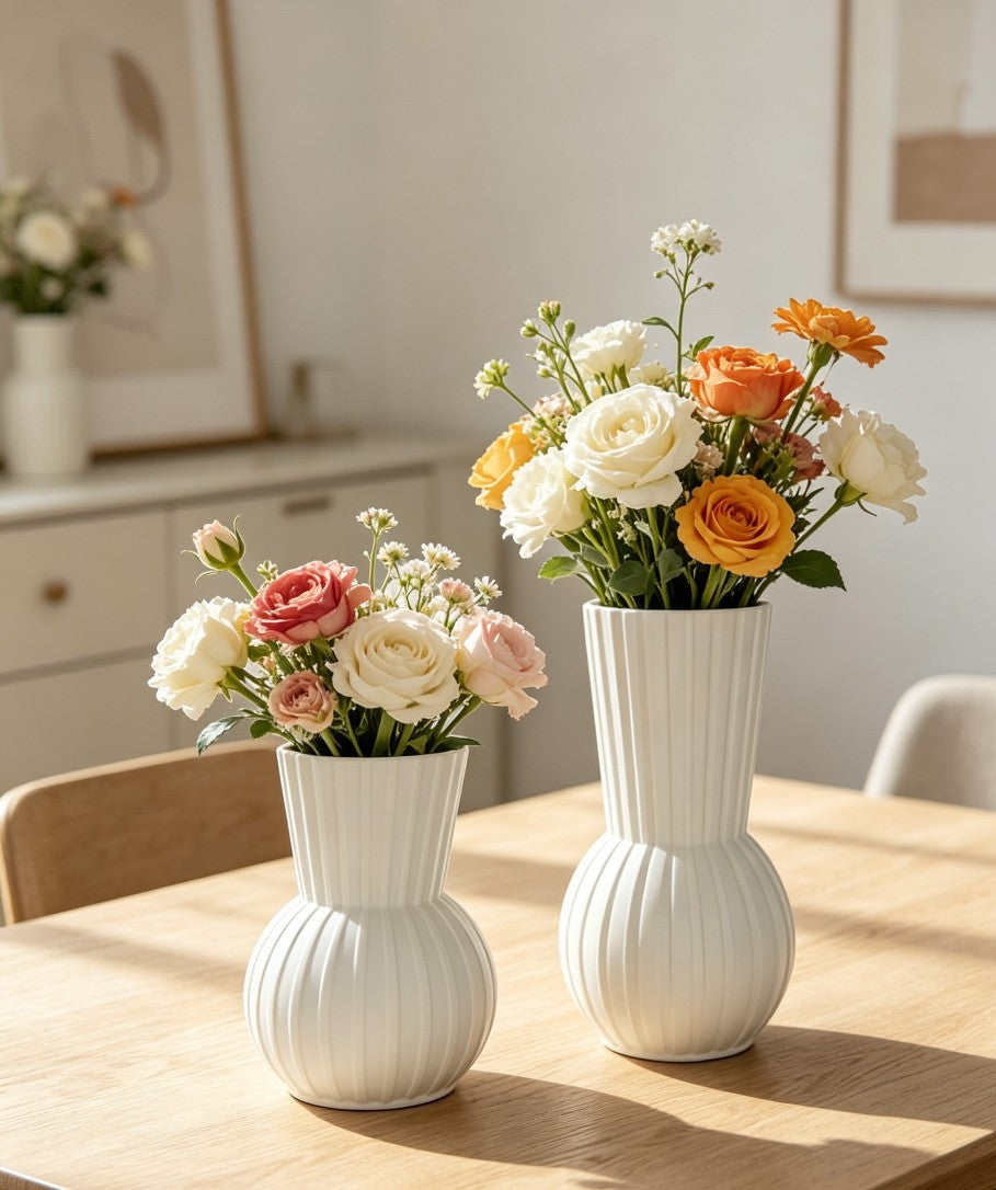 Elegantes Blumenarrangement Vase Brehn