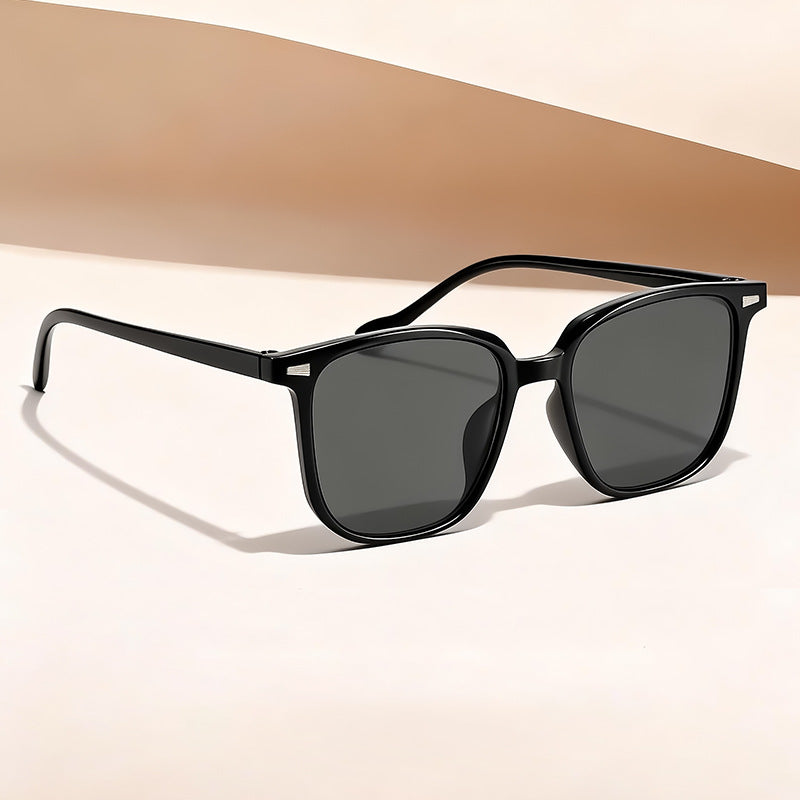 Stilvolle breite Fassung Brille Brehn