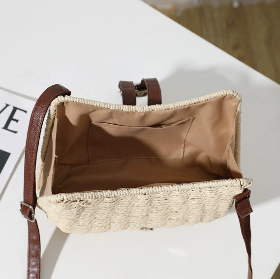 Damen Handtasche im modernen geflochtenen Design Brehn