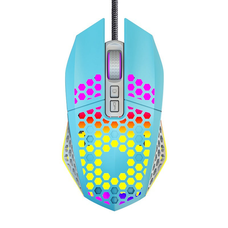 Gaming-Maus mit Rgb-Beleuchtung und Ergonomischem Design Brehn