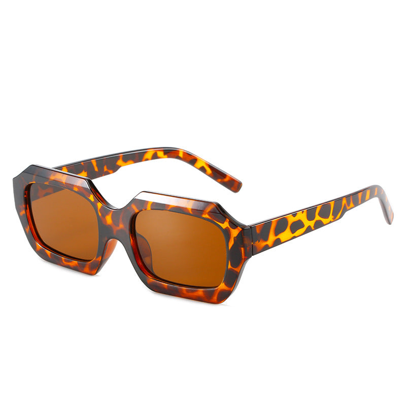 Damen modische Sonnenbrille im einzigartigen achtkantigen Design Brehn