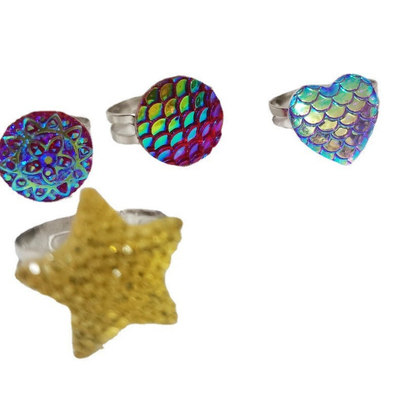 Unisex Bunte und kreative Eiskrem-Haarclips Brehn