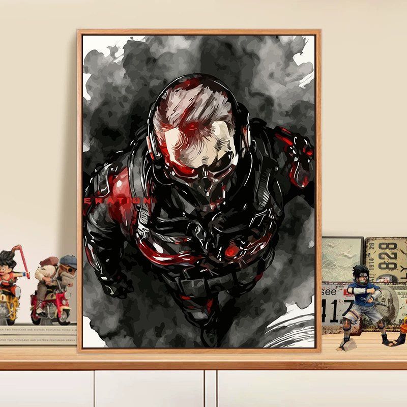 Action Hero Kunstdruck Brehn