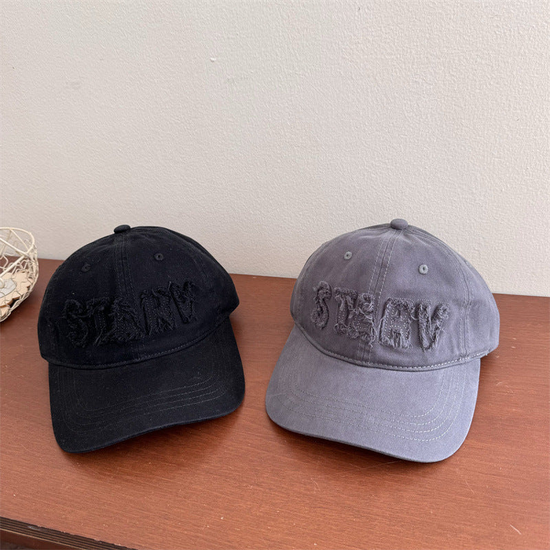 Damen Casual Destroyed Baseball Cap Brehn