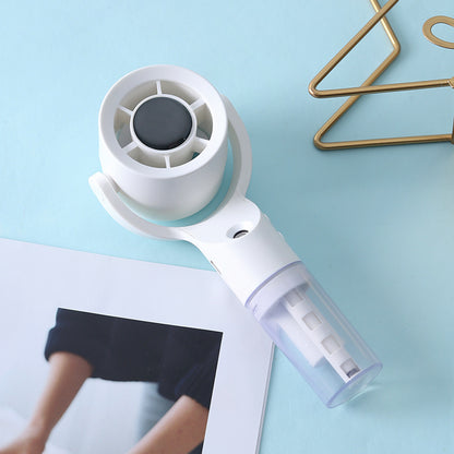 Unisex Tragbarer Mini-Ventilator mit Wasserzerstäuber Brehn