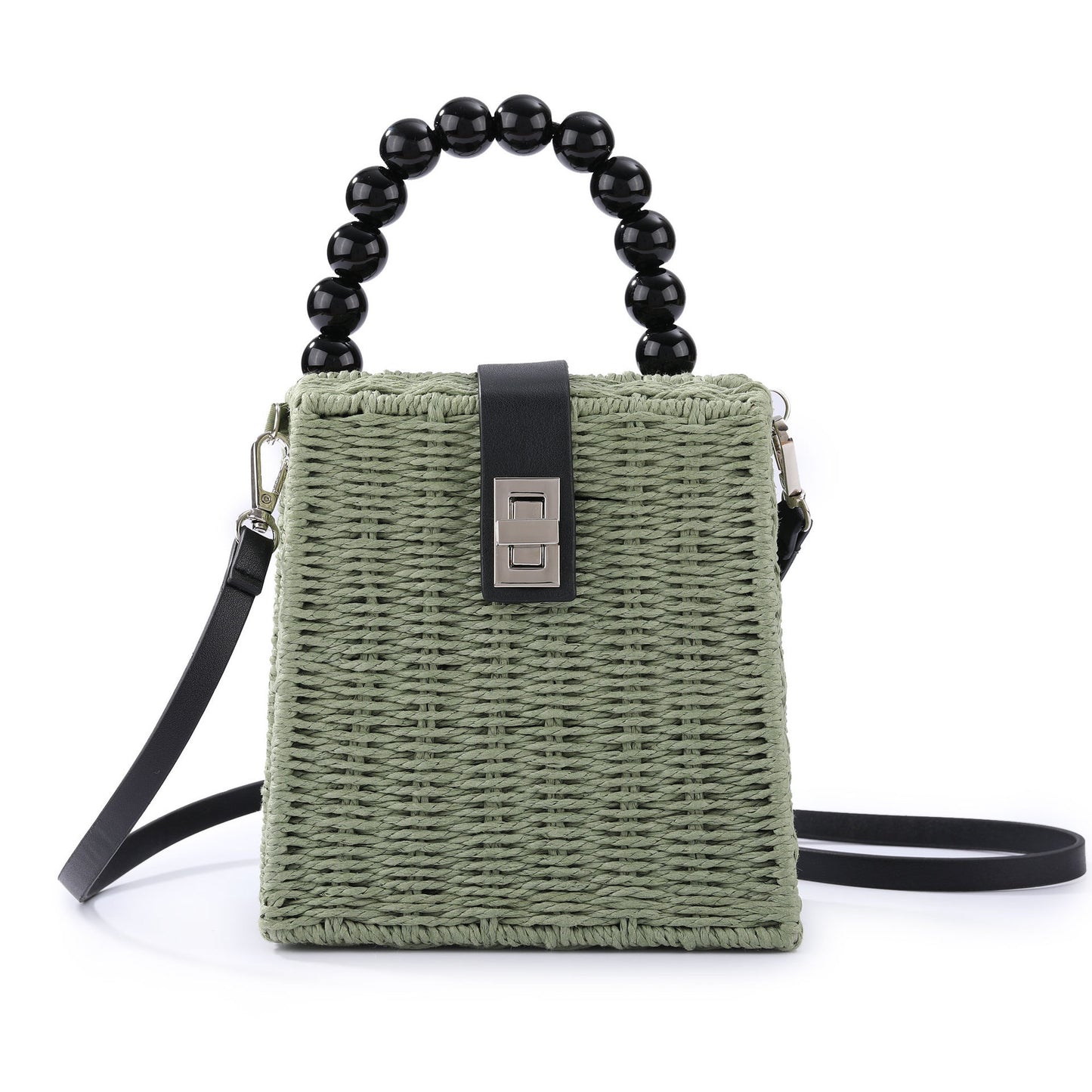 Damen Designer Korbtasche mit einzigartigem Griff Brehn
