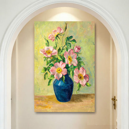Gerahmte Florale Stilleben Wanddekoration