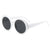 Damen modische runde Designer-Sonnenbrille Brehn