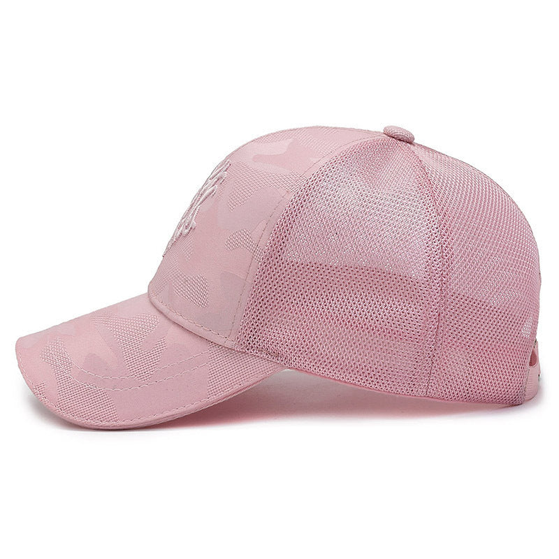 Damen Sportliche Trucker Cap mit atmungsaktivem Netzrücken Brehn