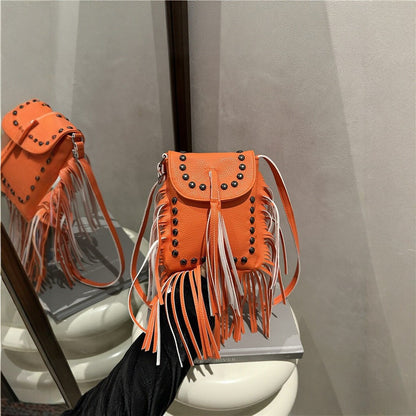 Bohemian Fransen Rucksack