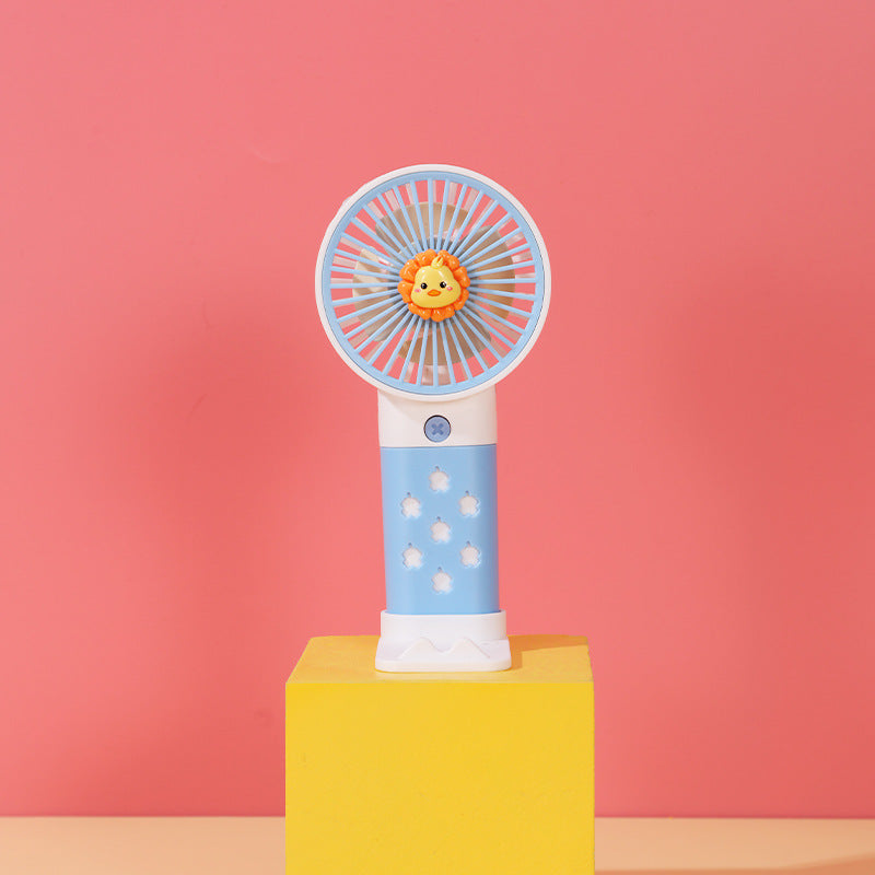 Damen Tragbarer Mini Handventilator mit niedlichem Kaninchenmotiv Brehn