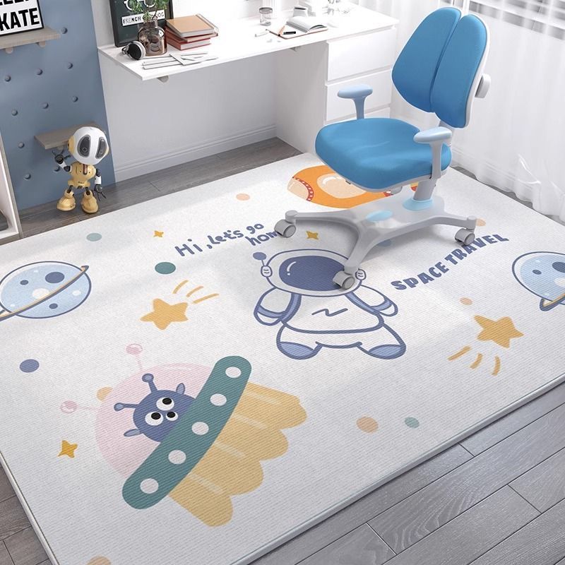 Verspielter Teppich im Cartoon-Stil