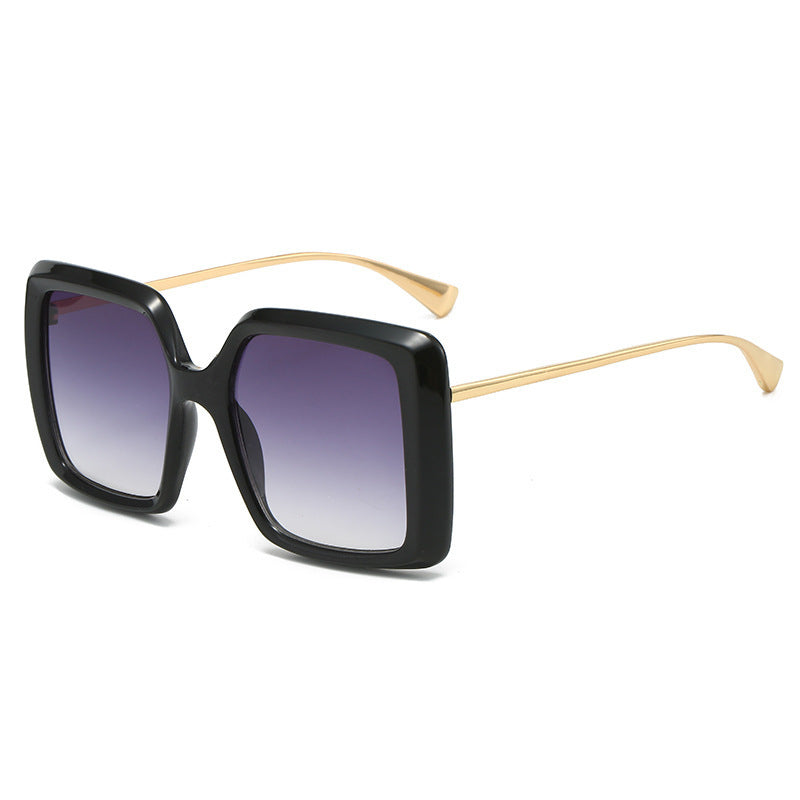 Damen oversized Sonnenbrille mit stilvollem geometrischem Design Brehn