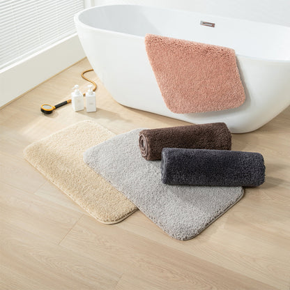 Luxuriöse Plüsch-Badematte Brehn
