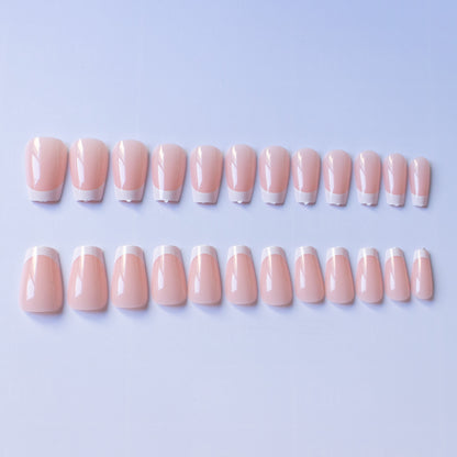 French Tip Acryl Nagelkunst Set