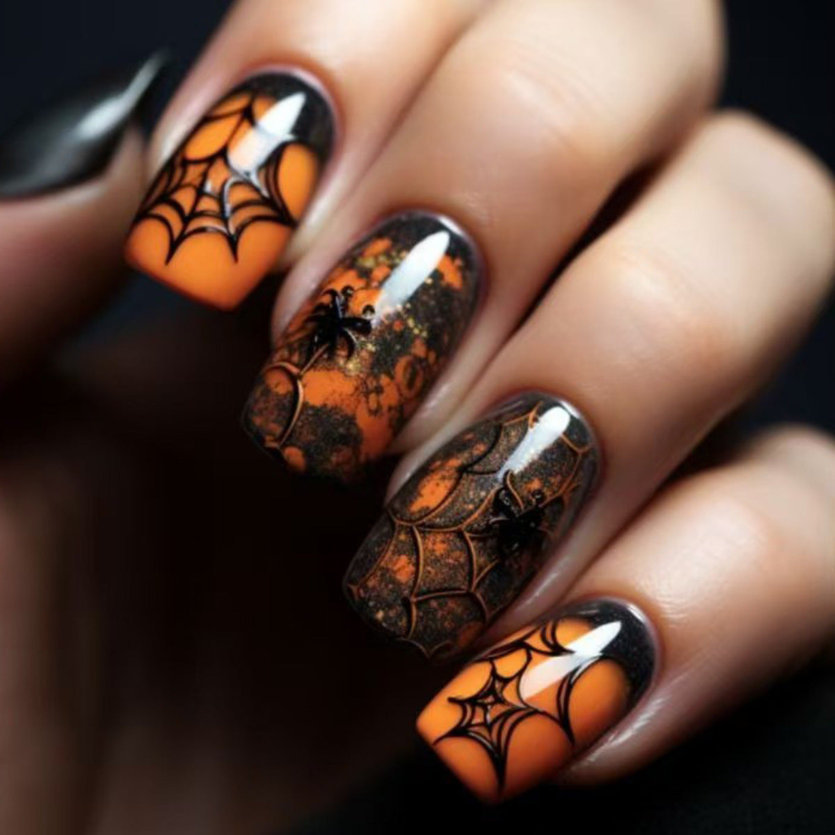 Kreative Halloween Kunstnägel Brehn