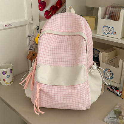 Texturierten Freizeit-Rucksack mit Charm Brehn