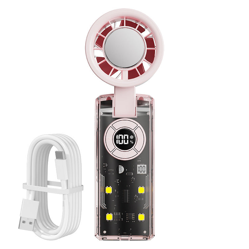 Damen tragbarer Handventilator mit integrierter Powerbank Brehn