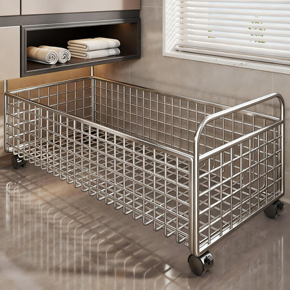 Metallgitter Aufbewahrungskorb mit Traggriffen für Regale und Schrankorganisation