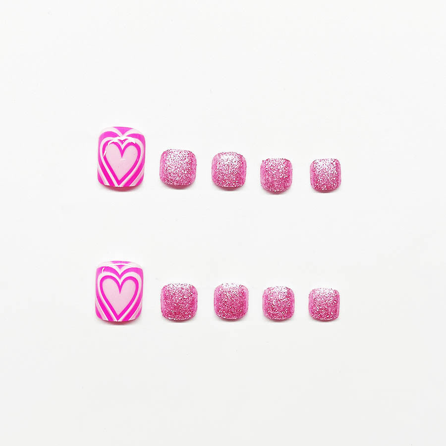 Künstlerische Pediküre Nail Art Brehn