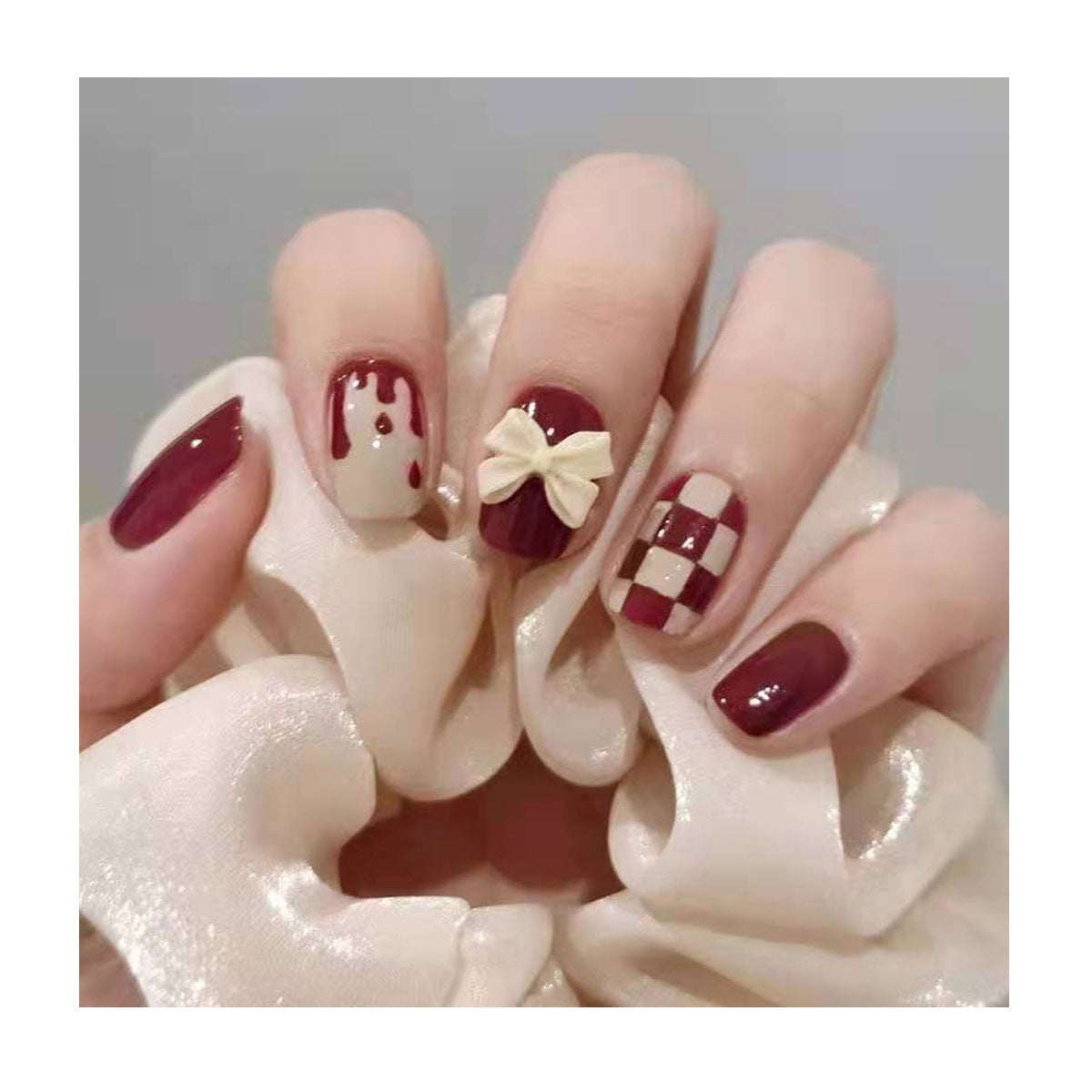 Chic dekorative Nagelkunst