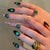 Glamouröse Press-On Nagelset mit dekorativen Blumenakzenten Brehn