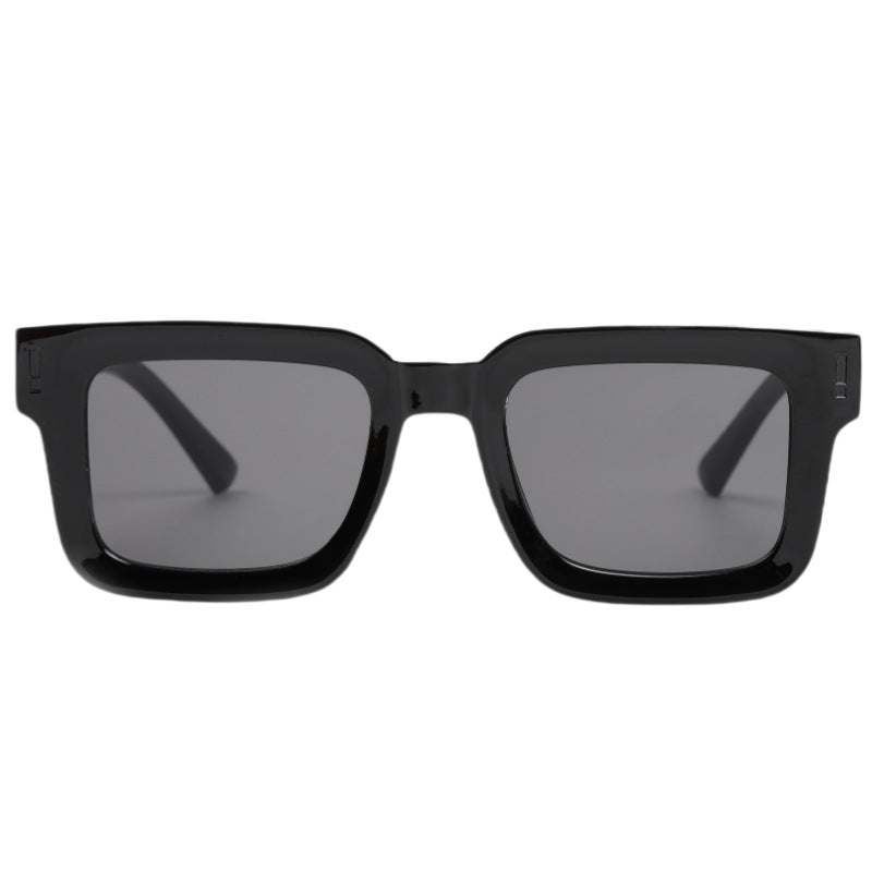 Damen Modische quadratische Sonnenbrille mit soften Linien Brehn
