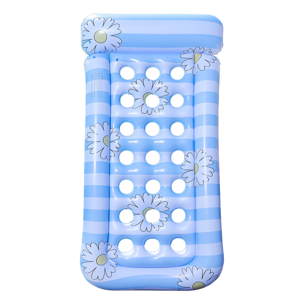 Damen Aufblasbare Badeliege mit Blumendesign Brehn