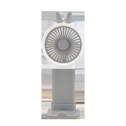 Unisex Niedliche Hasen-Themen Wiederaufladbarer Handventilator Brehn