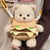 Kuscheltier mit Hamburger-Applikation Brehn