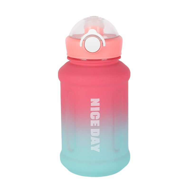 Unisex Silikon-Wasserflasche mit auslaufsicherem Deckel Brehn