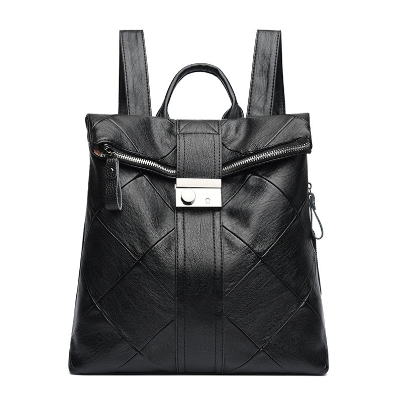 Chic Texturierter Rucksack Brehn