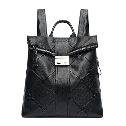 Chic Texturierter Rucksack Brehn