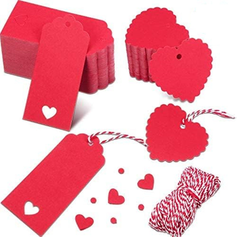 Herzförmige Geschenkanhänger Brehn