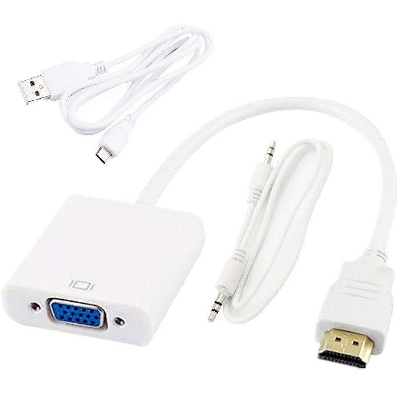 Hdmi-Zu-Vga Adapter mit Audioausgang Brehn