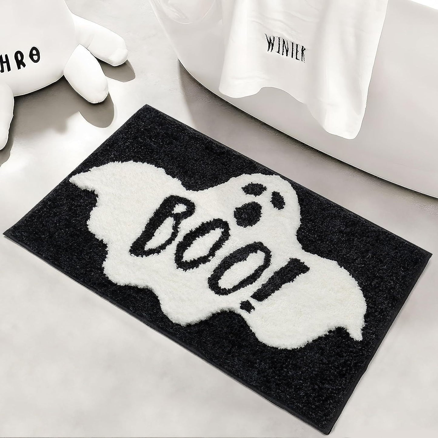 Halloween-Themen Gespenster-Badematte Brehn
