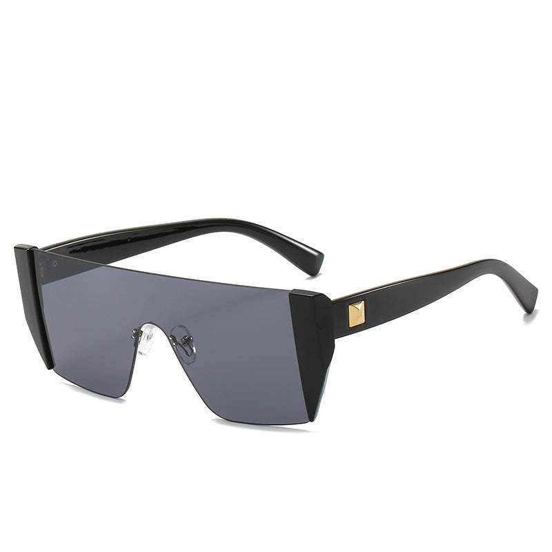 Damen Sportliche Shield Sonnenbrille Brehn