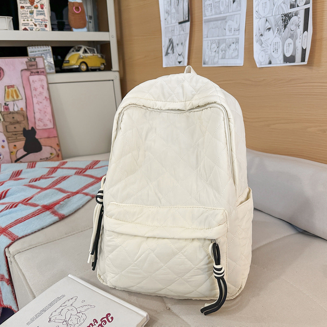 Gepolsterter Mehrfach-Taschen-Rucksack